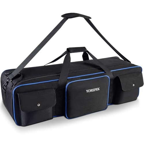YOREPEK Tripod Carrying Case Bag 40.5", Resistant Light Stand Bag with 2 Protective Pads, Photo Studio Equipment Case fit Tripods Manfrotto, Monopods, Speaker Stands, Umbrellas, Accessories, Travel - Image 1