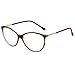 MEETSUN Blue Light Blocking Glasses for Computer Gaming Reading Women Nerd Eyeglasses FrameClear Lens Anti Blue Ray Hev Brown - Image 1