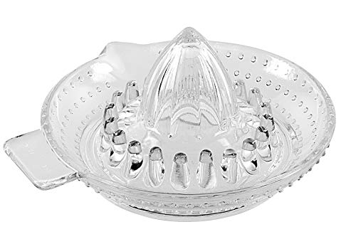 KitchenCraft Manual Glass Citrus Juicer Lemon Squeezer 145 cm