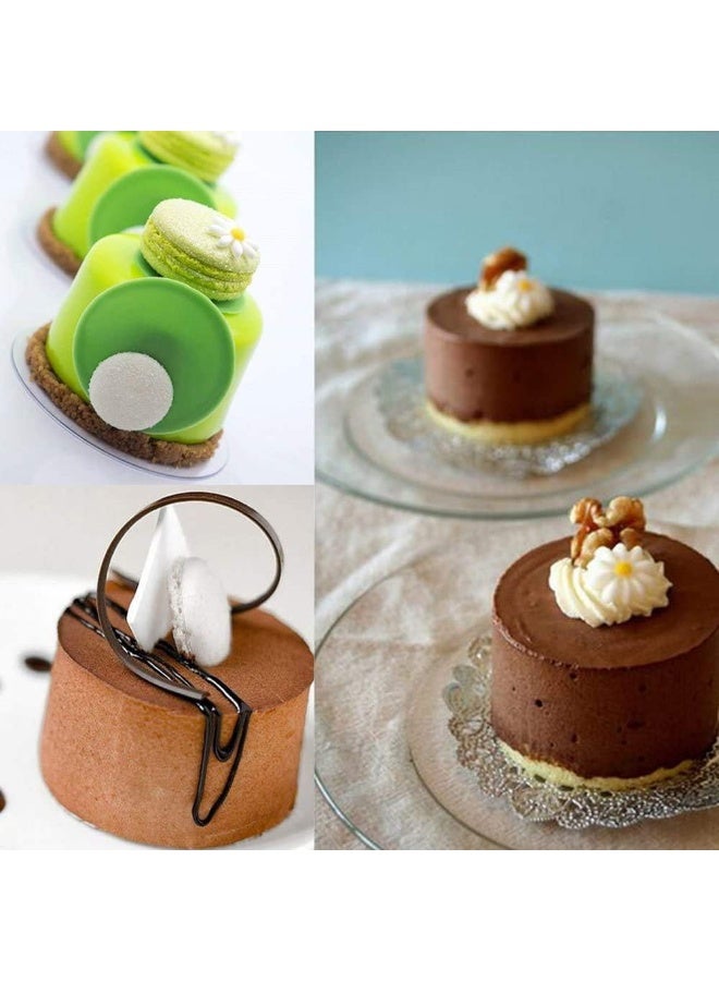 3-piece silicone mold set – Chocolate, dessert, and ice cream mold – Cupcake and muffin mold – Multi-purpose - Image 5
