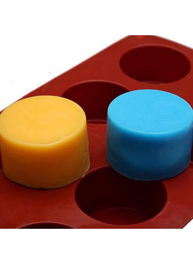 3-piece silicone mold set – Chocolate, dessert, and ice cream mold – Cupcake and muffin mold – Multi-purpose - Image 4