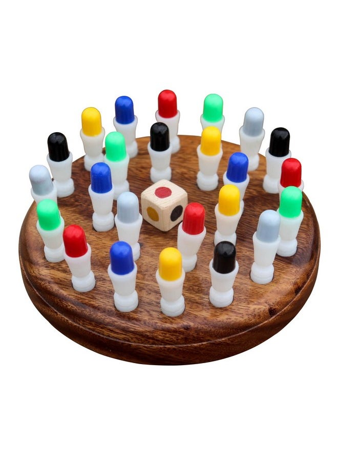 HomeCute HOMECUTE Wooden Memory Match Stick Chess Game Set, Colourful Memory Chess, Funny Block Board Game, Children Learning and Educational Parent-Child Interaction Toy Brain Training Games for Kids.  - Image 1