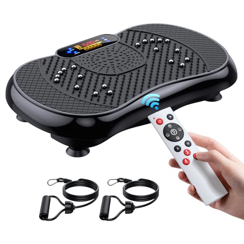 PBYRD Vibration Plate Exercise Machine, Lymphatic Drainage Machine for Weight Loss, Shake Vibrating Plate Full Body Workout Fitness Platform, Vibration Board For Shaping Wellness,Home Sport Gym-330lbs - Image 1