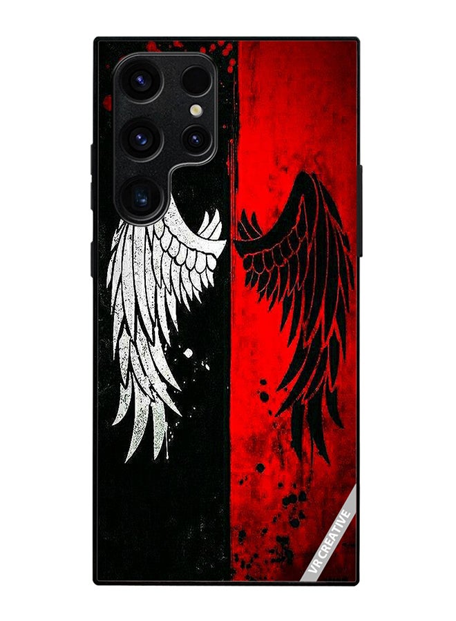 VR CREATIVE Protective Case Cover For Samsung Galaxy S25 Ultra Wings Design Multicolour