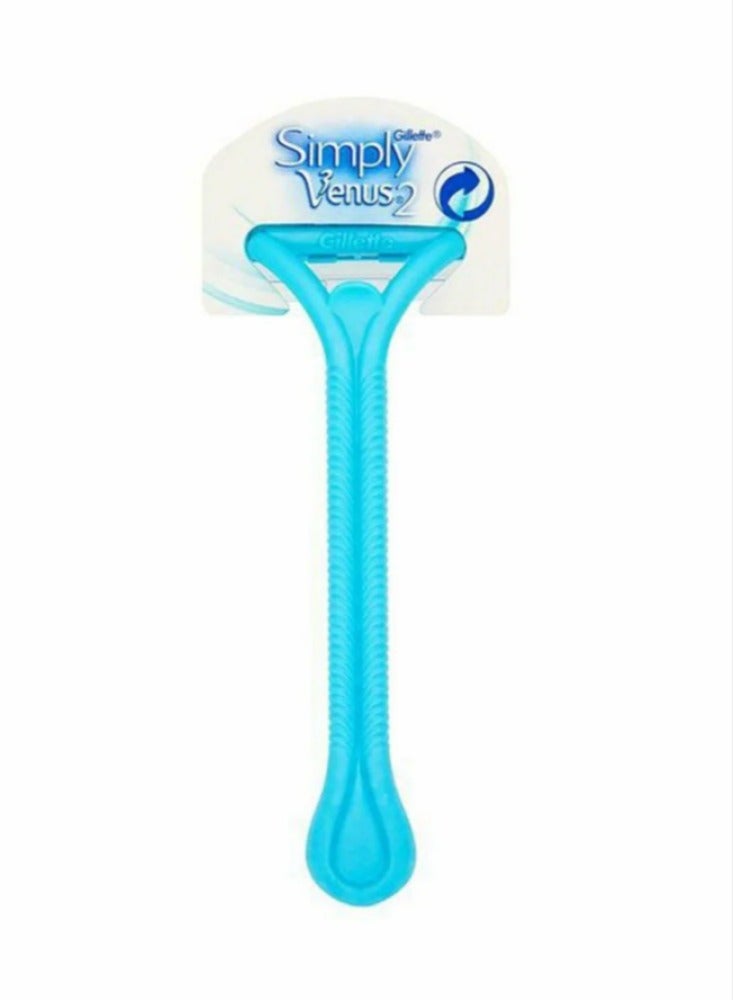 Venus Gillette Simply Venus 2 Razors, 1 Count 
