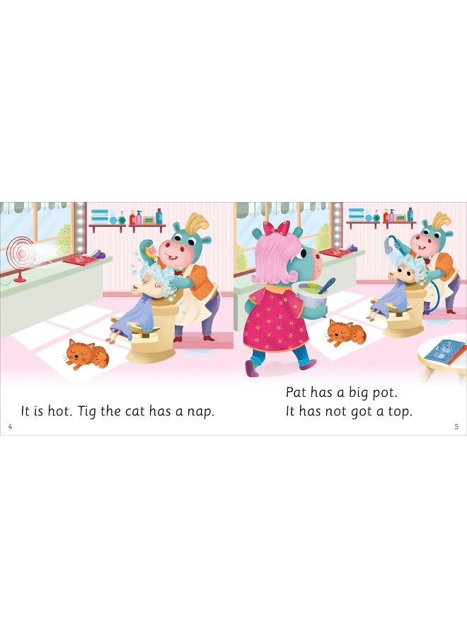 DK Super Phonics My First Decodable Stories Haircut Hippos - Image 4