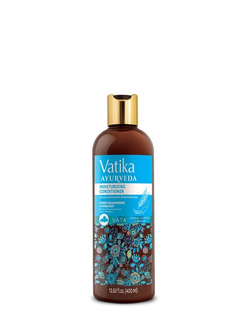Vatika Ayurveda Advance Moisturizing Conditioner (For Pittā) | Enriched With Licorice & Brahmi | For All Hair Types - 400 ml