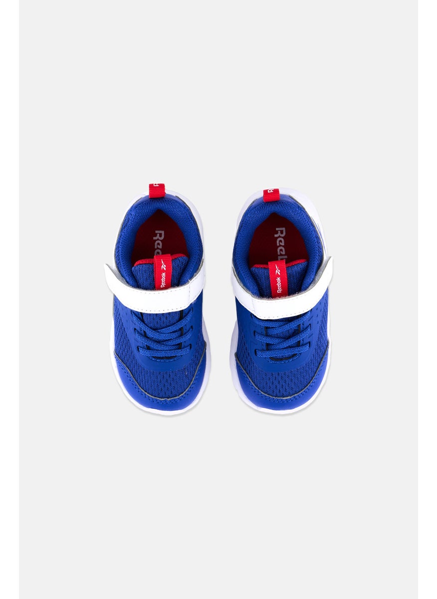 Reebok Toddlers Boy Rush Runner 4,0 Velcro Shoes, Blue Combo  - Image 3