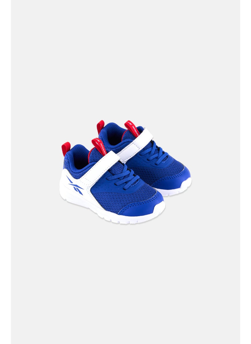 Reebok Toddlers Boy Rush Runner 4,0 Velcro Shoes, Blue Combo  - Image 1