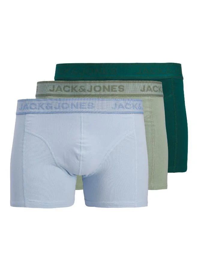 JACK & JONES 3 Pack Of Logo Trunks