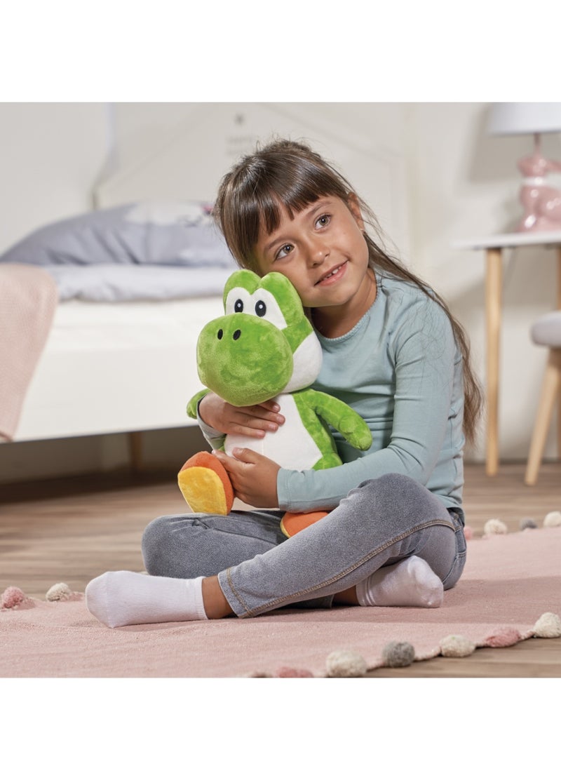 سيمبا Super Mario Yoshi Plush Toy, 30cm Soft Cuddly Stuffed Character for Kids - Image 2