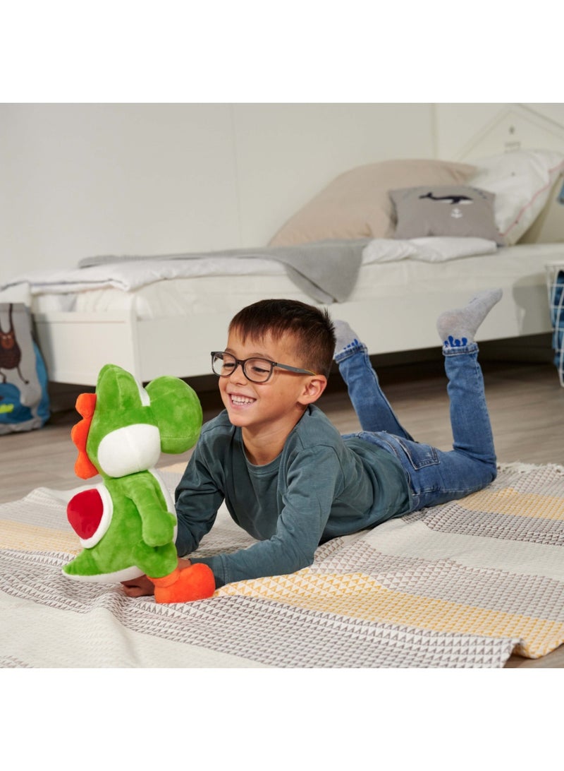 سيمبا Super Mario Yoshi Plush Toy, 30cm Soft Cuddly Stuffed Character for Kids - Image 5