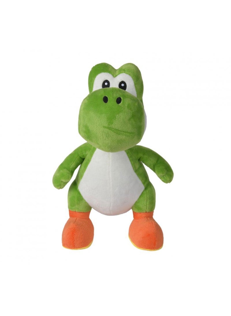 سيمبا Super Mario Yoshi Plush Toy, 30cm Soft Cuddly Stuffed Character for Kids - Image 1