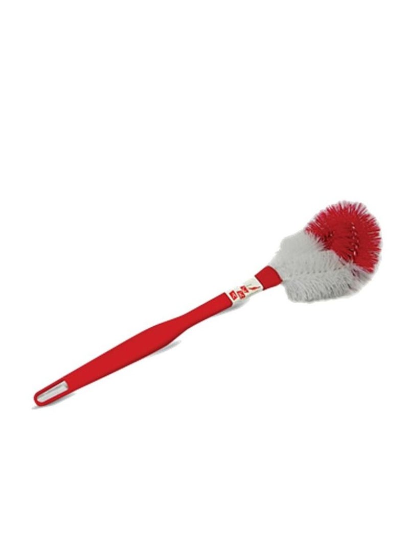AKC Multi-Purpose Scrubbing Brush | Red & White