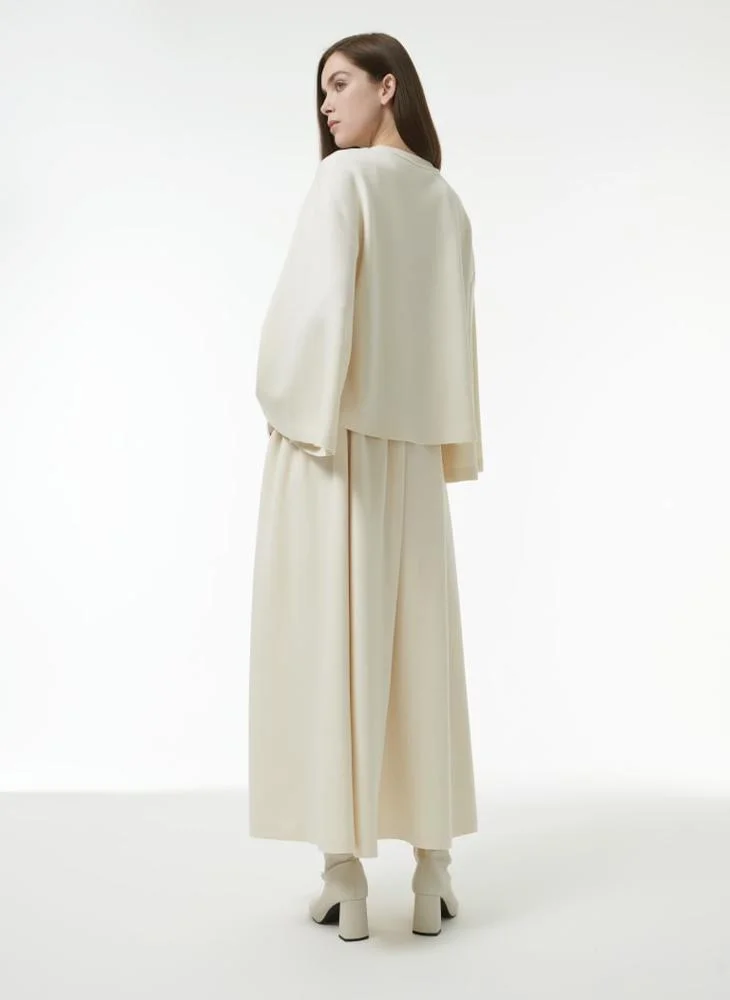 Leem  Elasticated Jersey Skirt for Women | Best Price UAE