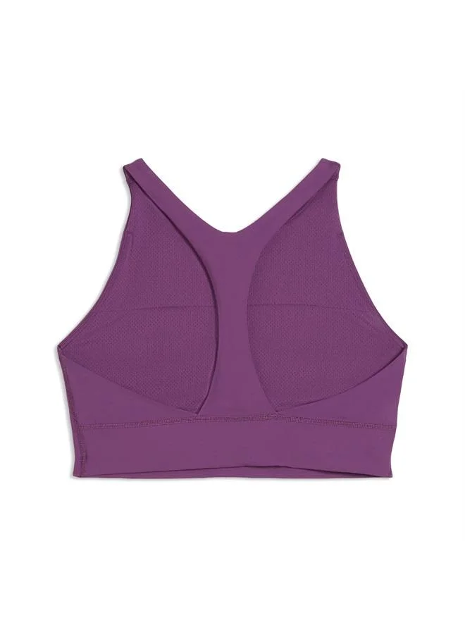 Puma Plum Wine SHAPELUXE High Neck Bra Women for Women | Best Price UAE