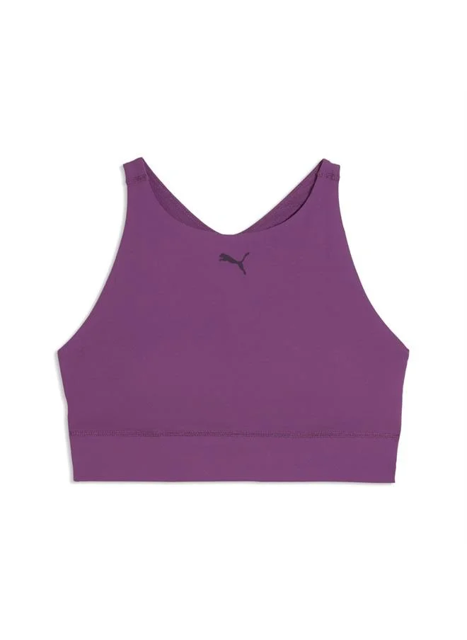 Puma Plum Wine SHAPELUXE High Neck Bra Women for Women | Best Price UAE