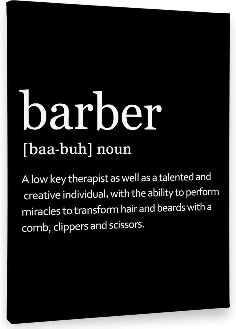 PHAMTE Barber Definition Wall Art - Image 1