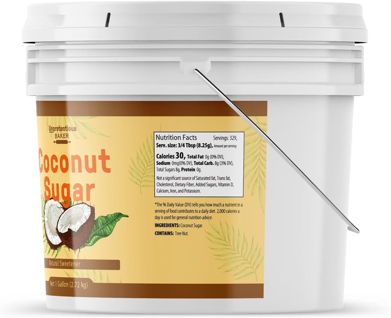 Unpretentious Coconut Sugar - 1 Gallon - Image 3