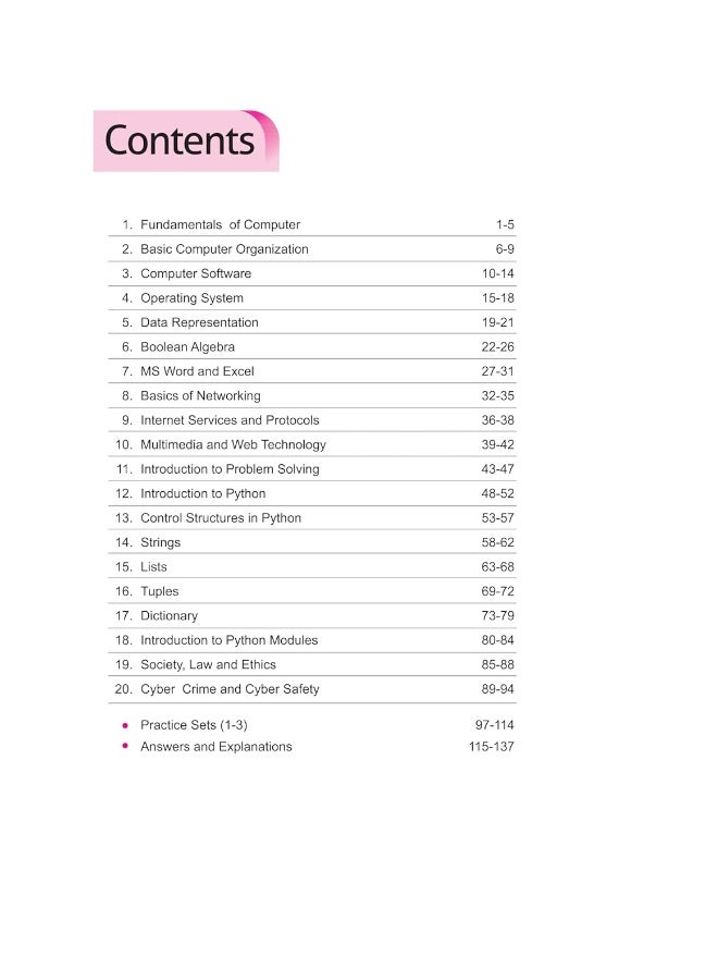 Arihant Bloom Olympiad Ace Computer Class 11 | A Comprehensive Practice Book for School Olympiads & Talent Search Exams | For 2025 Exam  - Image 3