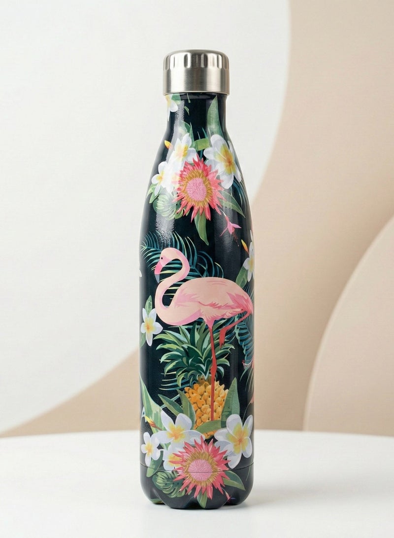 أو جي إس زجاجة مياه استانلس ستيل عازلة للبرودة 24 ساعة والحرارة 12 ساعة – أنيقة، محكمة الإغلاق وسهلة الحمل - Image 1