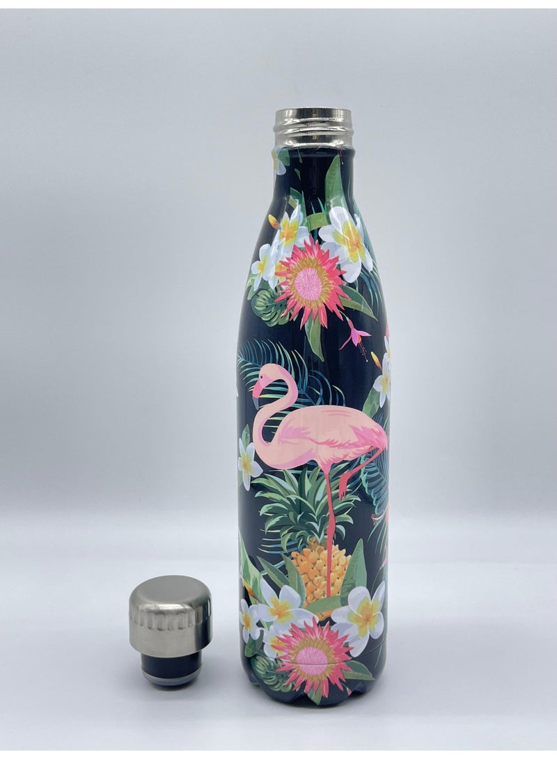 أو جي إس زجاجة مياه استانلس ستيل عازلة للبرودة 24 ساعة والحرارة 12 ساعة – أنيقة، محكمة الإغلاق وسهلة الحمل - Image 3