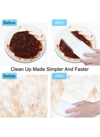 2X Density Magic Sponge Eraser, Multi-Functional Household Cleaning Kitchen Dish Sponge for Furniture, Extra Thick and Long Lasting Melamine Cleaning Sponges for Bathroom, Floor, Wall Cleaner (5) - view 4