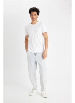 DeFacto Man Relaxed Slouchy Fit Denim Trousers  - Image 3