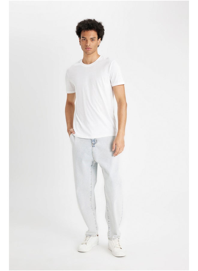 DeFacto - Man Relaxed Slouchy Fit Denim Trousers - Image 1