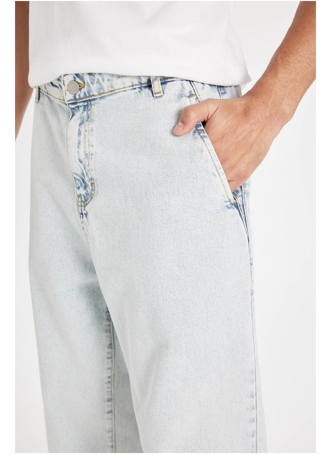 DeFacto - Man Relaxed Slouchy Fit Denim Trousers - Image 1