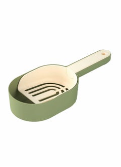 Cat Litter Scooper with Deep Shovel, Integrated Detachable Large Capacity, Portable Easy to Sieve and Clean Plastic Cat Shovel Set, Suitable for All Kinds of Cat Litter Box