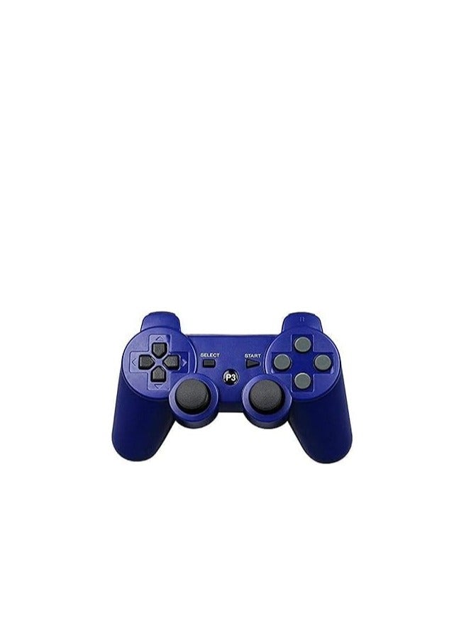 Wireless Game Controller for PS3, Blue, Dual Analog Sticks, 12 Buttons