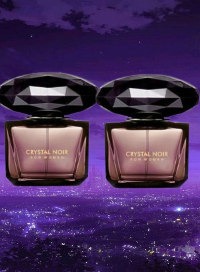 Crystal 2 Pieces Crystal Noir For Women EDT 90ML - Image 1