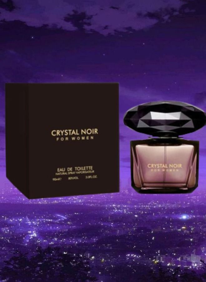 Crystal 2 Pieces Crystal Noir For Women EDT 90ML - Image 2