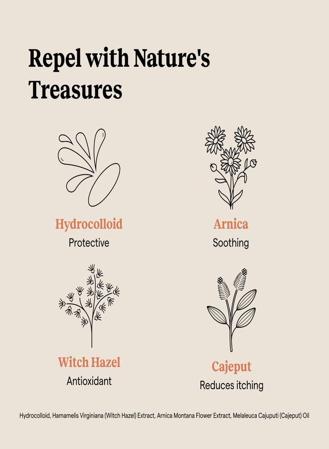 Kinfield Bug Bite Remedy Relief Patches - Hydrocolloid Skin Soothers Against Itch and Irritation - Cruelty, and Paraben Free - Vegan After Bite Treatment - 30 x Patches - Image 4