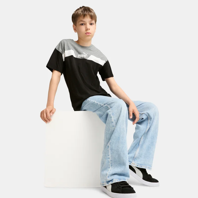 PUMA Kids' Power Colourblock T-Shirt