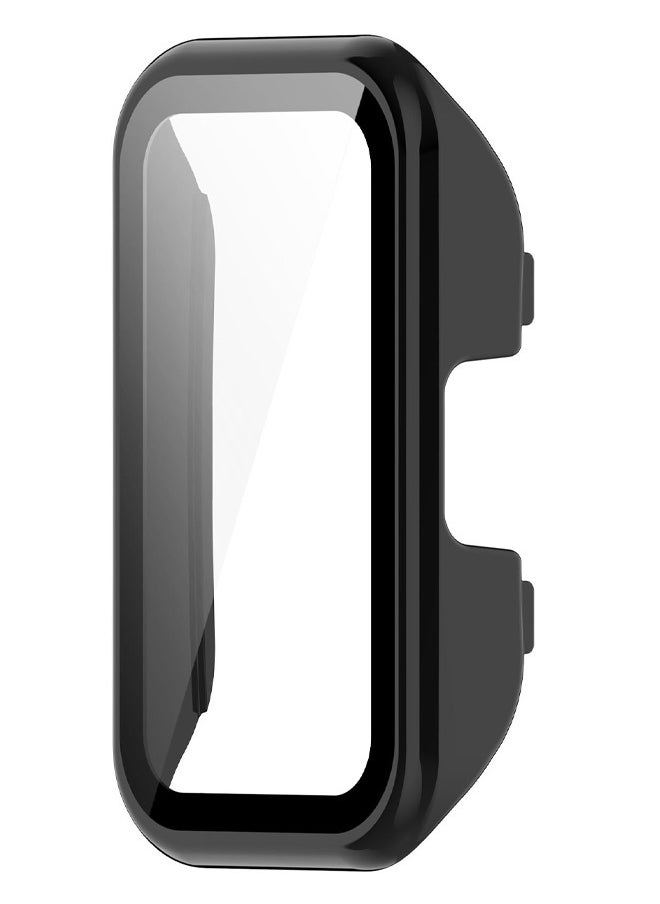 Generic - Compatible With Huawei Band 8/Huawei Band 9/Huawei Band 10 3D Fully Covered Tempered Glass Screen Scratch-resistant Watch TPU Protective Case With Screen Protector - Image 1