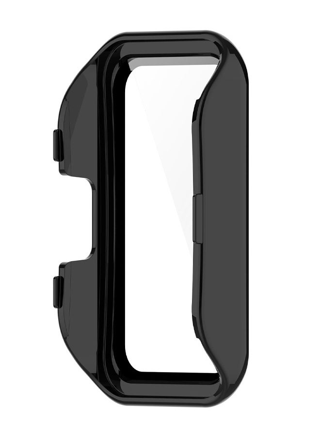 Generic - Compatible With Huawei Band 8/Huawei Band 9/Huawei Band 10 3D Fully Covered Tempered Glass Screen Scratch-resistant Watch TPU Protective Case With Screen Protector - Image 1