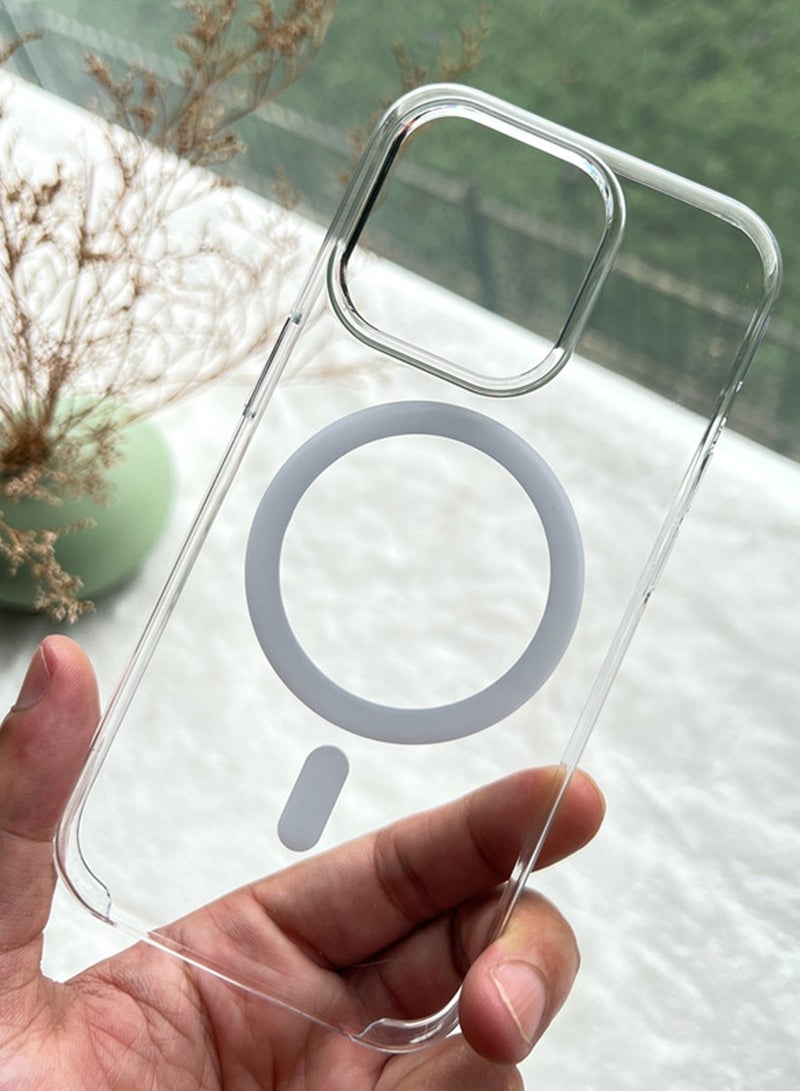 الغي اند كو غطاء حماية لهاتف ابل ايفون 14 برو ماكس مع MagSafe شفاف شفاف - Image 5