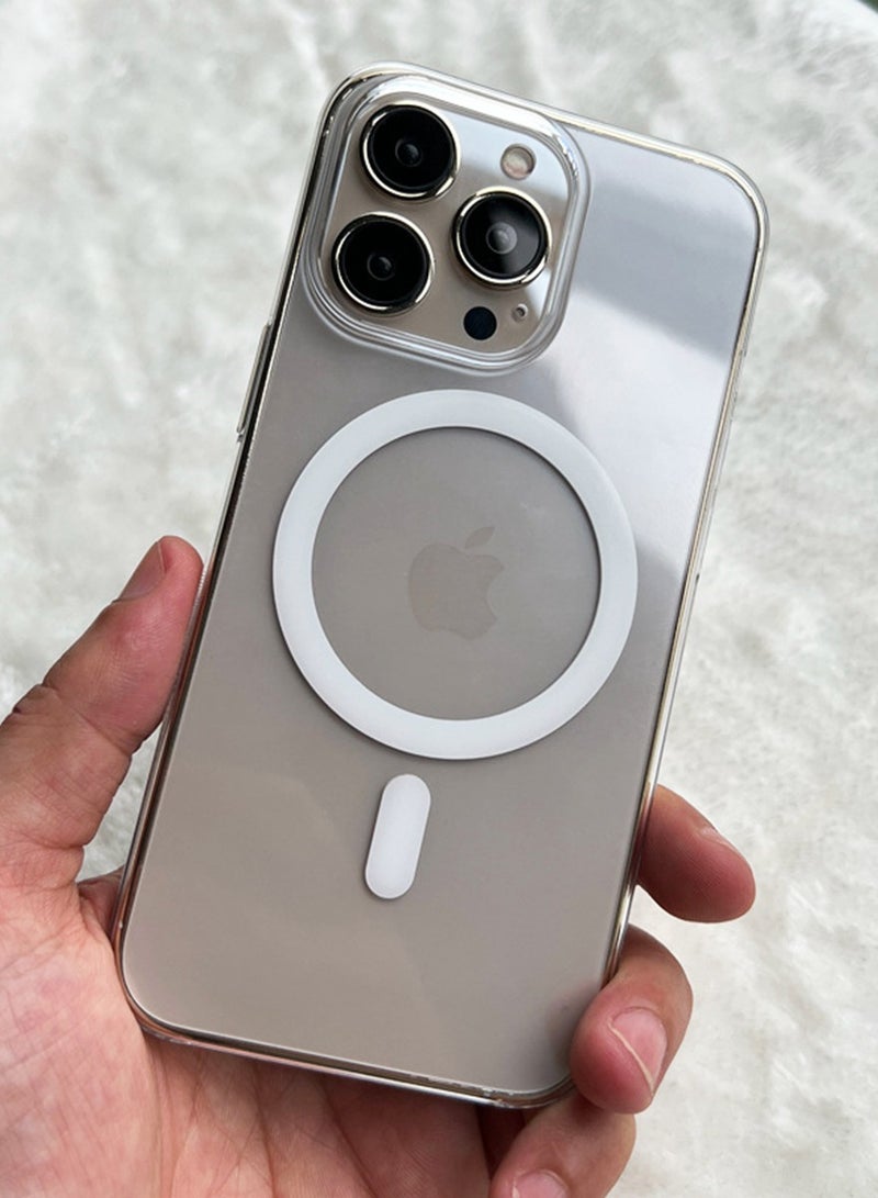 الغي اند كو غطاء حماية لهاتف ابل ايفون 14 برو ماكس مع MagSafe شفاف شفاف - Image 4