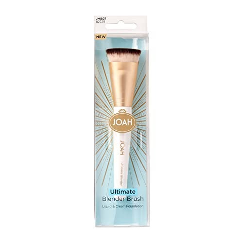 JOAH Ultimate Blender Beauty Brush, Wide Flat Tip, Gently Buffs, Seamlessly Blends, Ultra-Firm Dense 100 Percent Synthetic Bristles - Image 2