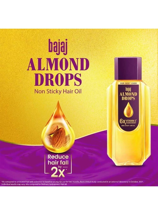 بجاج زيت باجاج ألموند دروبس غير لزج للشعر ٥٠٠ مل - Image 2