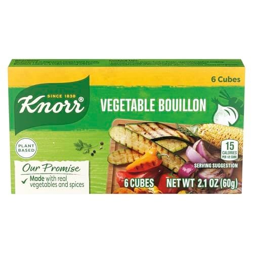 Knorr Cube Bouillon Vegetable 6 cubes 21 oz - Image 1