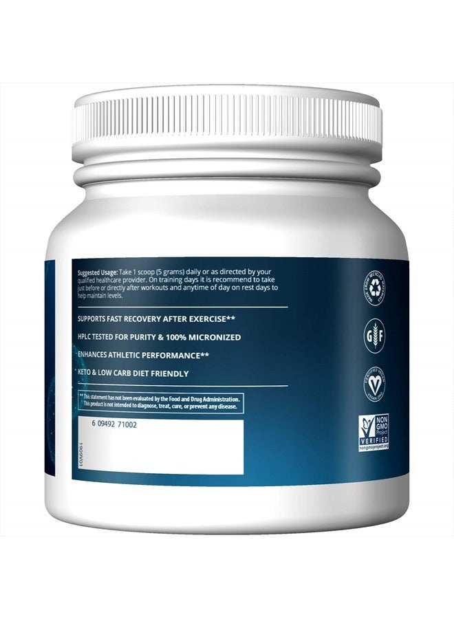 MRM Nutrition Creatine Monohydrate 500 | 100% micronized | Amino acids | Muscle Recovery + Energy Production | Keto + Low-carb Friendly | Performance Powder | 100 Servings - Image 2