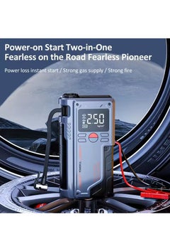 ELIKLIV Digital Display Tire Air Compressor Car Emergency Power Jump Starter 1000A Air Pump with LED Light 14.8V Tyre Air Compressor Dropshipping  - Image 2