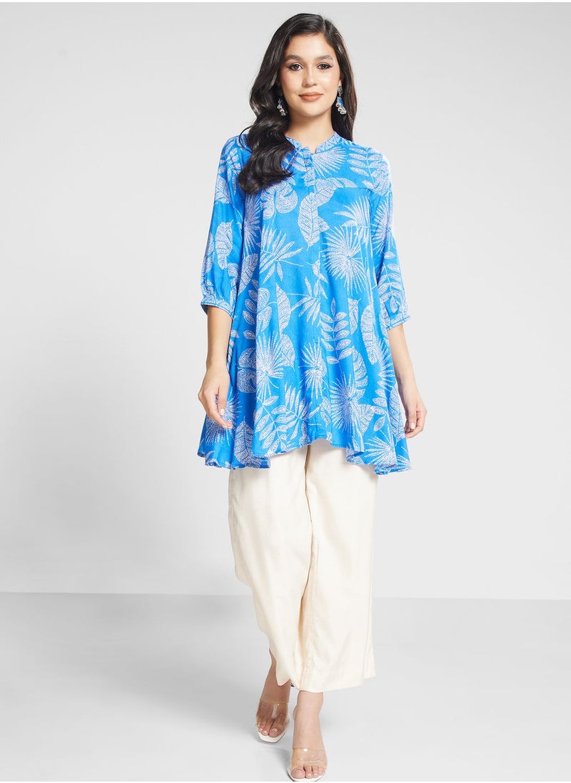 Biba - Floral Printed Top - Image 1
