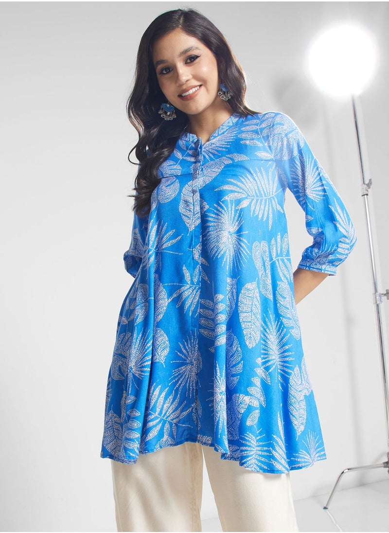 Biba - Floral Printed Top - Image 1