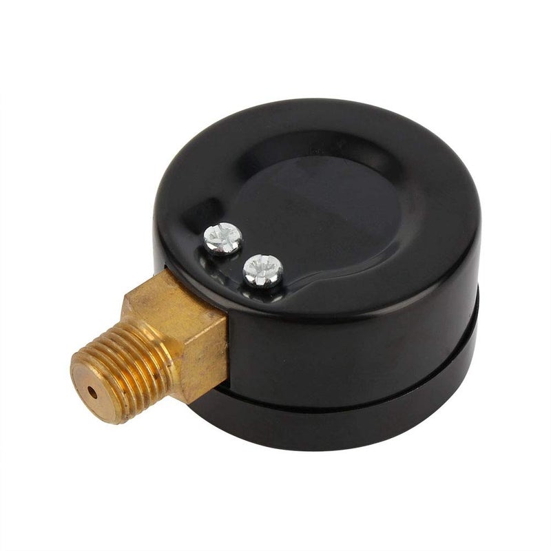 Copper Alloy Pressure Gauge Lower Mount 2 Pack 1 4 NPT For Air Compressor Water Oil Gas - Image 4