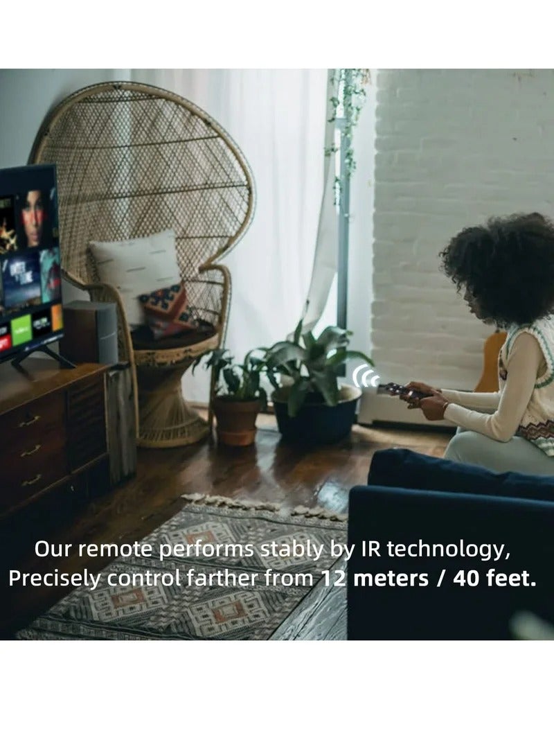 جهاز التحكم عن بعد الصوتي العالمي لأجهزة TCL-Android-TV-Remote، RC802V لأجهزة التلفزيون الذكية TCL مع وظيفة Google Voice - Image 5