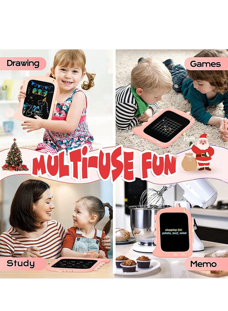 LCD Writing Tablet Toddler Girl Travel Toys, 8.5 Inch Doodle Board Drawing Pad Girl Birthday Gifts,Drawing Tablets for 2-8 Years Old Kids (Pink) - Image 4
